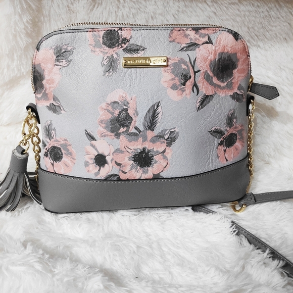 Madden Girl Handbags - Madden girl floral print crossbody